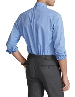 Polo Ralph Lauren Classic Fit Stretch Poplin Shirt In Blue 5 Polo Ralph Lauren Classic Fit Stretch Poplin Shirt In Blue -Nena & Pasadena Sales 941135860 2 720x928