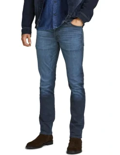 Jack & Jones Glenn Original Jeans In Blue Denim