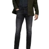 Jack & Jones Tim Original Jeans In Black Denim