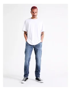 Jack & Jones Tim Vintage 097 Jeans In Blue Denim