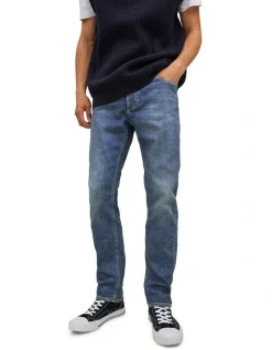 Jack & Jones Tim Franklin 355 Jeans In Blue Denim