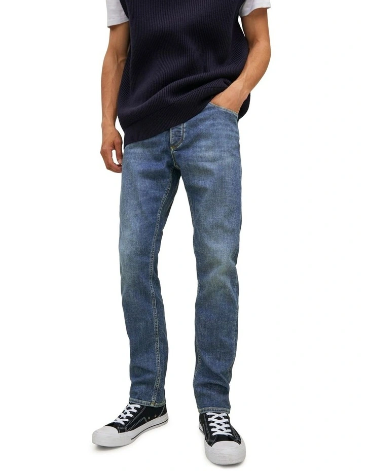 Jack & Jones Tim Franklin 355 Jeans In Blue Denim