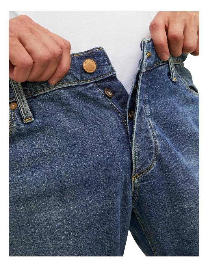 Jack & Jones Tim Franklin 355 Jeans In Blue Denim - Image 4