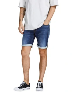 Jack & Jones Rick Icon 835 Shorts In Blue Denim