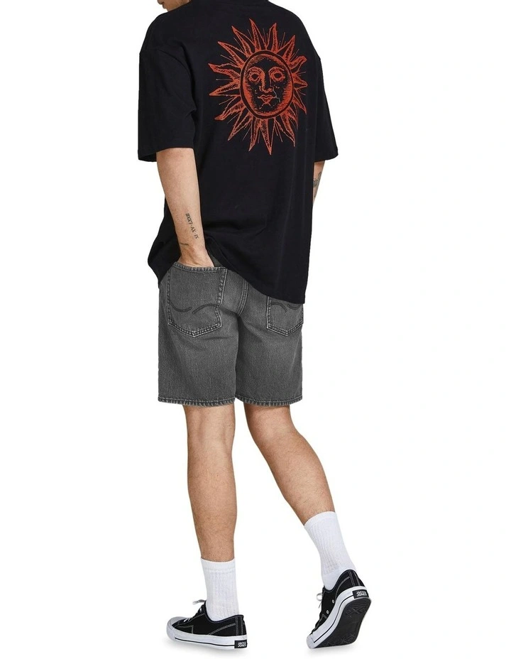 Jack & Jones Chris Original 323 Denim Shorts In Grey Denim - Image 2