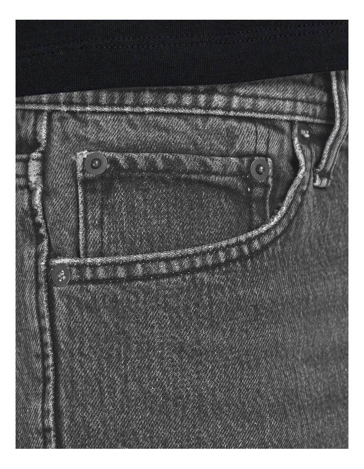 Jack & Jones Chris Original 323 Denim Shorts In Grey Denim - Image 4