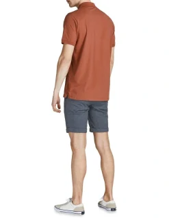 Alternative view of Jack & Jones Fury Chino Shorts In Faded Denim