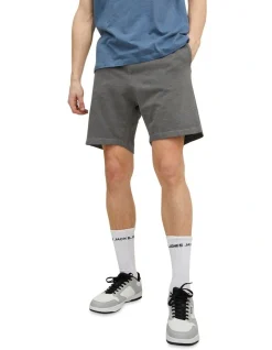 Jack & Jones Rush Sweat Shorts In Asphalt