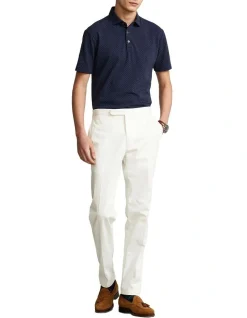Polo Ralph Lauren Custom Slim Fit Jacquard Polo Shirt In Navy -Nena & Pasadena Sales 944198830 3 720x928