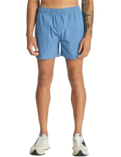 Nomadic Paradise Venice Elasticated Walk Short In Blue