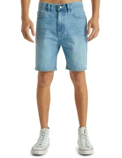 Nomadic Paradise Parkside Denim Short In Blue