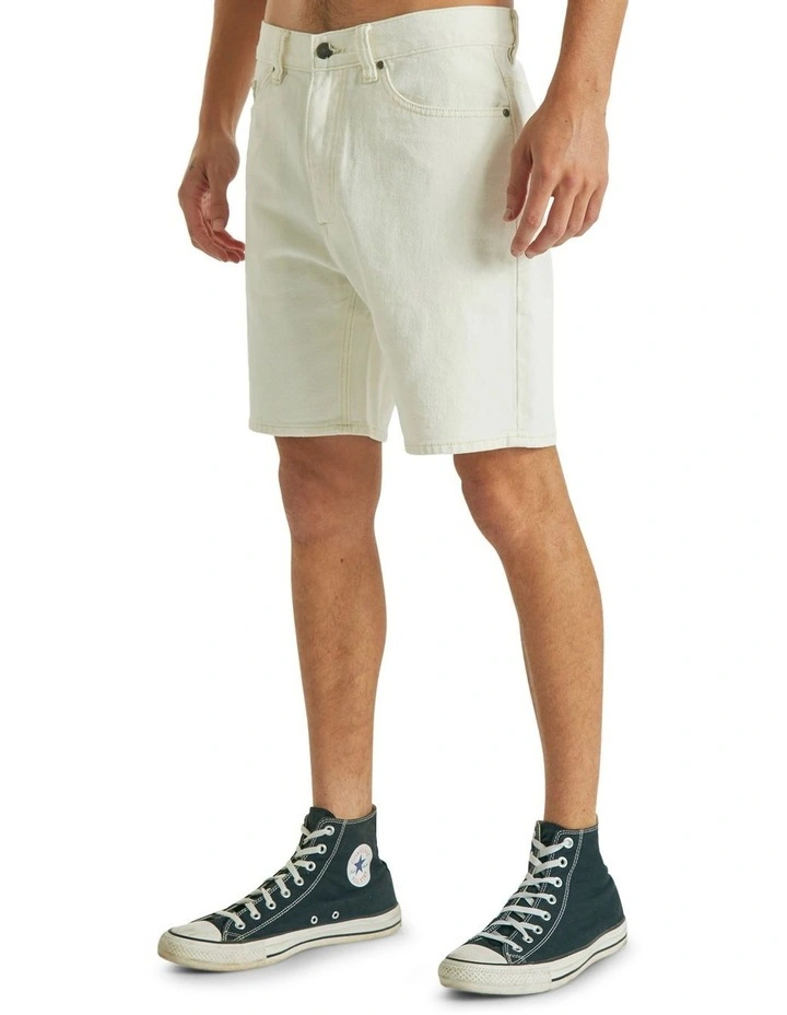 Nomadic Paradise Parkside Denim Short In Cream - Image 5