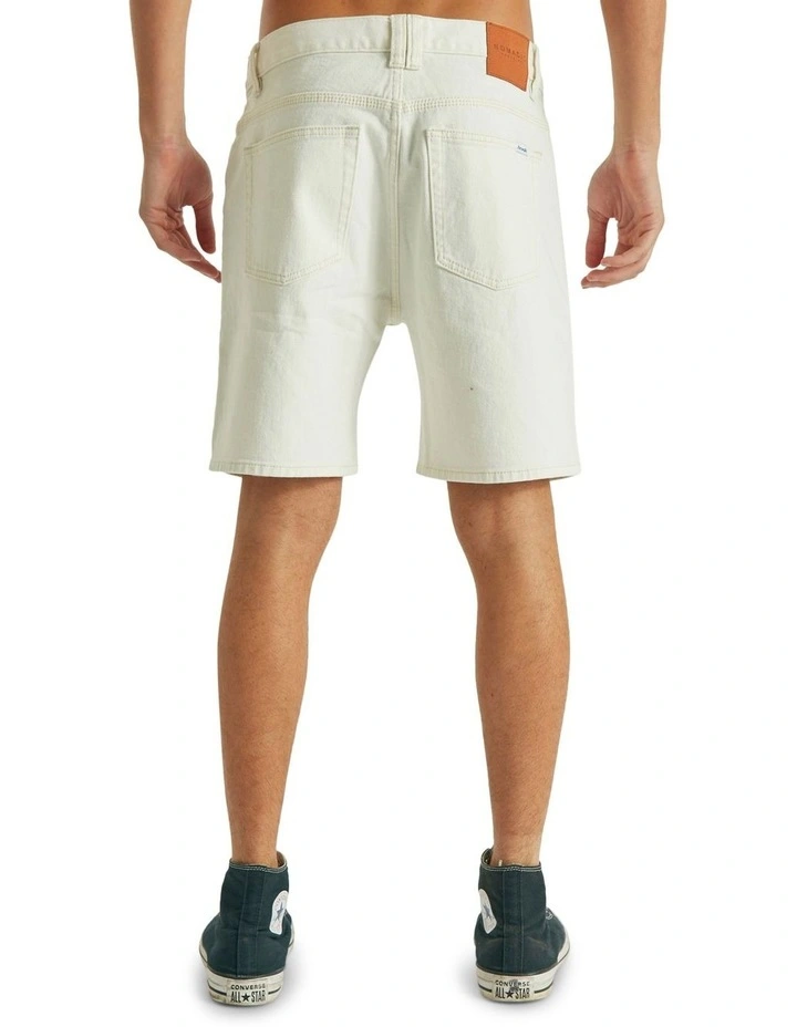 Nomadic Paradise Parkside Denim Short In Cream - Image 6