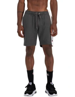 Champion French Terry Panel Short In Twilight Grey