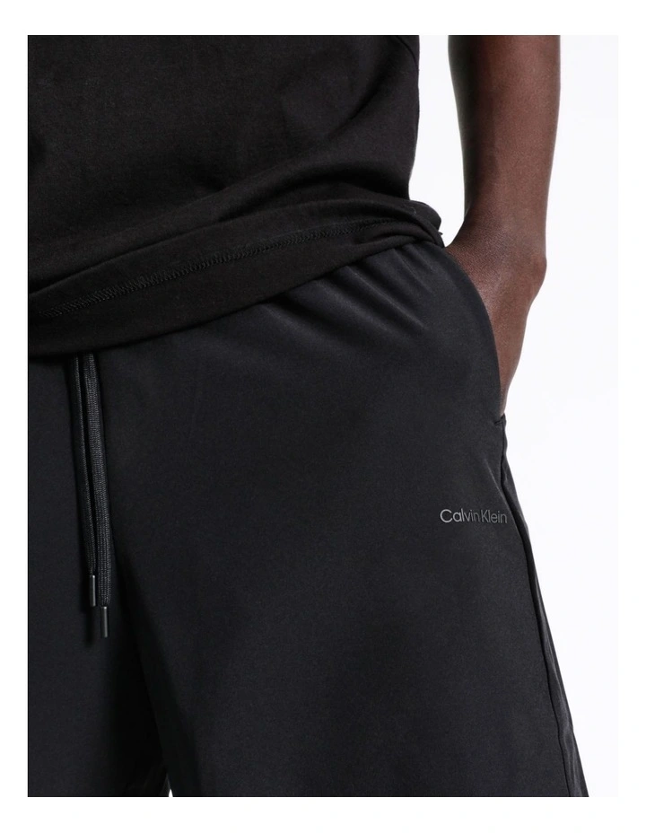 Calvin Klein Stretch Woven Gym Shorts In Black - Image 6