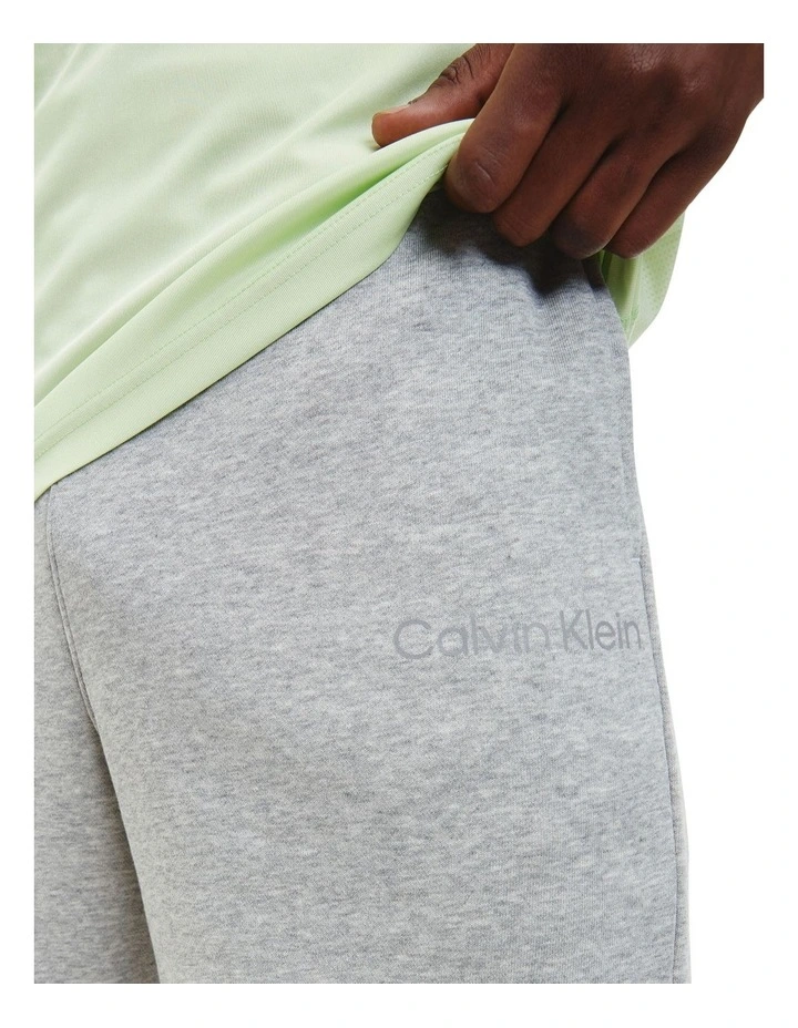 Calvin Klein Knit Short In Grey Heather - Image 4