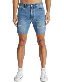 KSCY Ks2 Denim Short In Blue