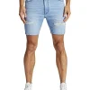 KSCY Ks2 Denim Short In Blue