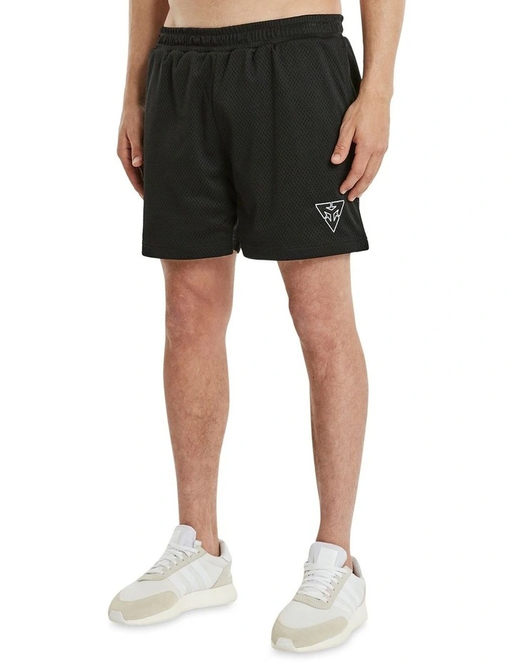 Nena & Pasadena Saturation Warm Up Short In Black 3 Nena & Pasadena Saturation Warm Up Short In Black - Image 3