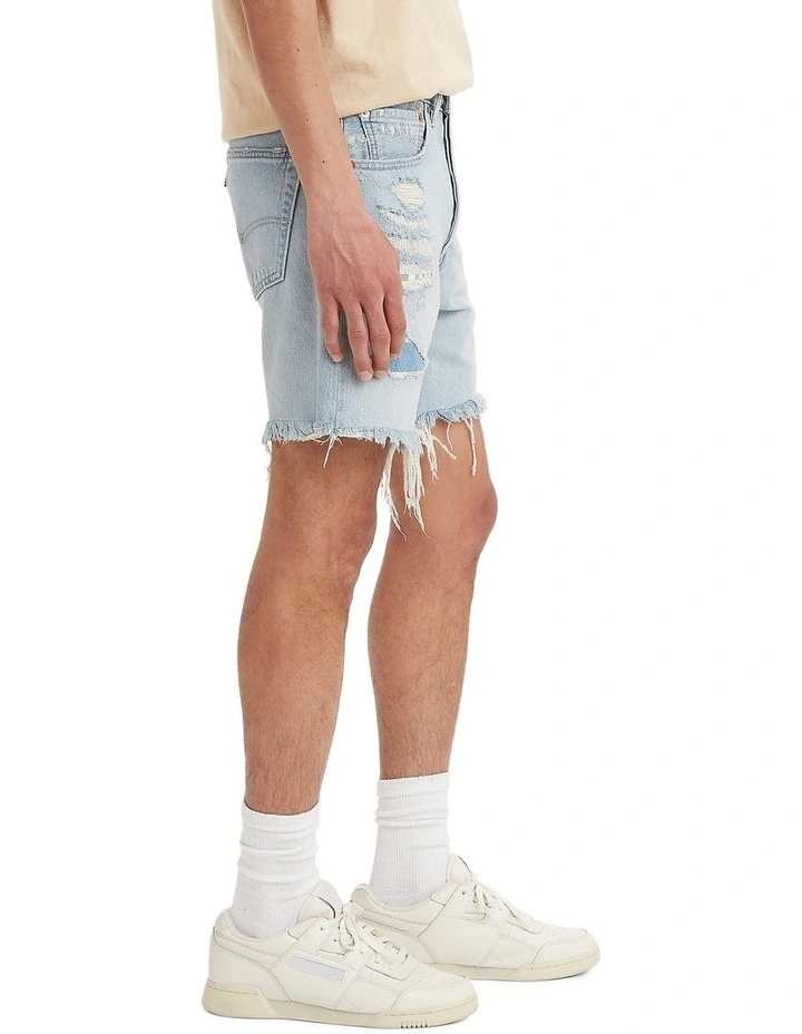 Levi's 501 '93 Shorts In Light Blue 2 Levi's 501 '93 Shorts In Light Blue - Image 2