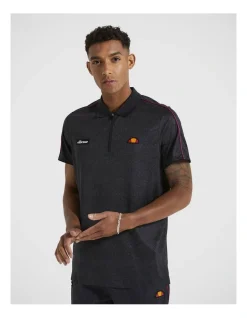 Ellesse Hennisman Polo In Black Denim