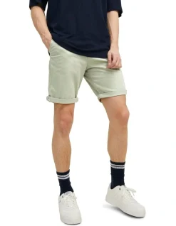 Jack & Jones Bowie Stretch Chino Shorts In Tea