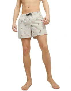 Jack & Jones Crete Swim Shorts In Peyote