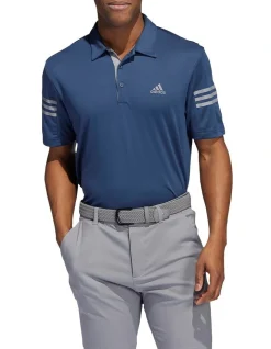 ADIDAS 3-Stripes Polo Shirt In Navy