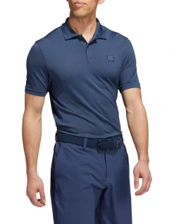 Alternative view of ADIDAS Go-To Seamless Polo Shirt In Navy