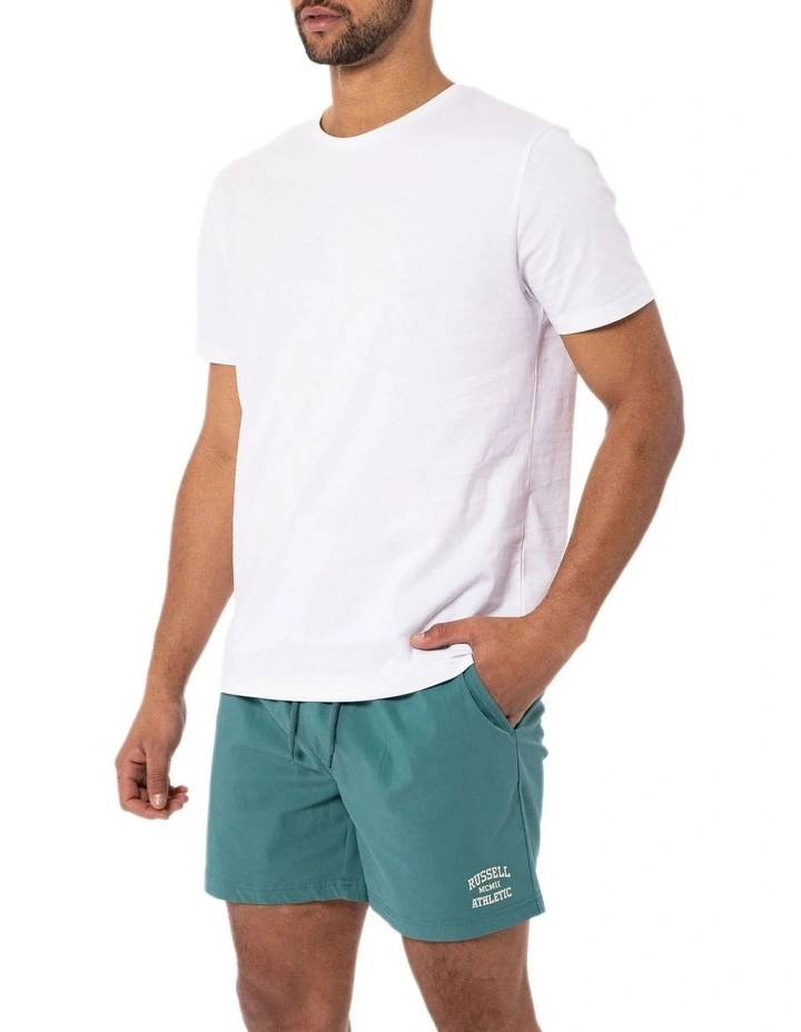 Russell Athletic Glory Volley Short In Green - Image 3
