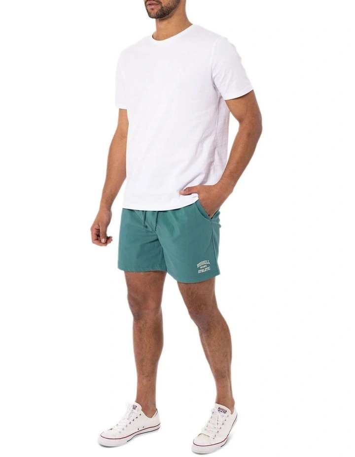 Russell Athletic Glory Volley Short In Green - Image 5