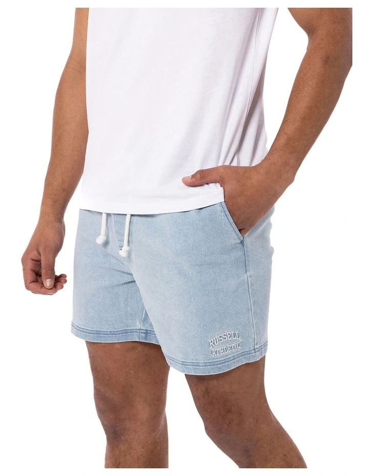 Russell Athletic Calabasa Denim Short In Blue