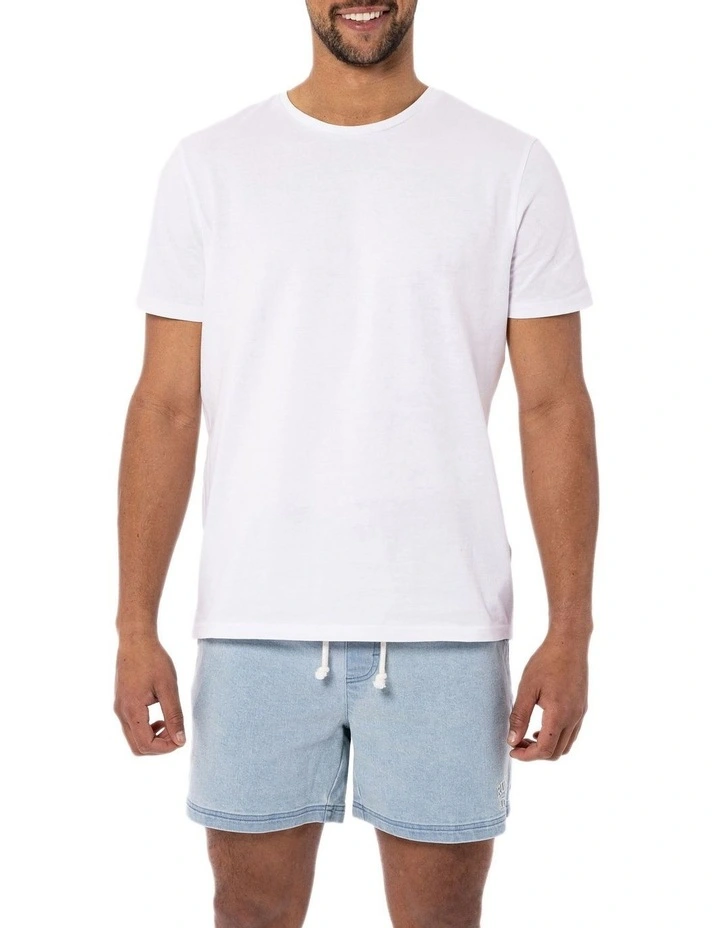 Russell Athletic Calabasa Denim Short In Blue - Image 2