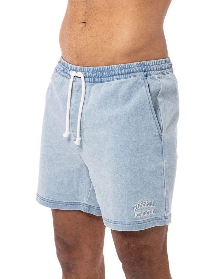 Russell Athletic Calabasa Denim Short In Blue - Image 5