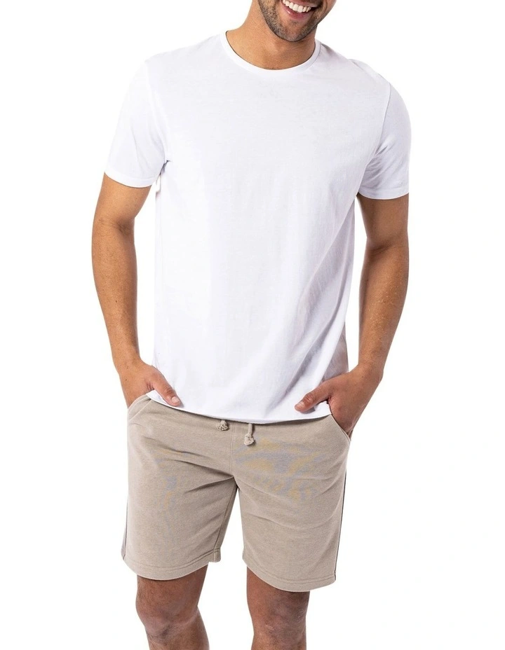 Russell Athletic Flyer Short In Light Khaki