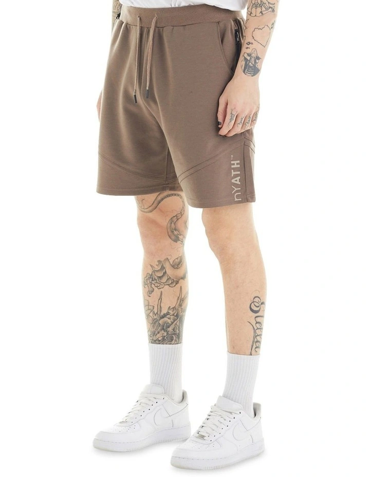 NYATH The Ath Short In Brown - Image 2