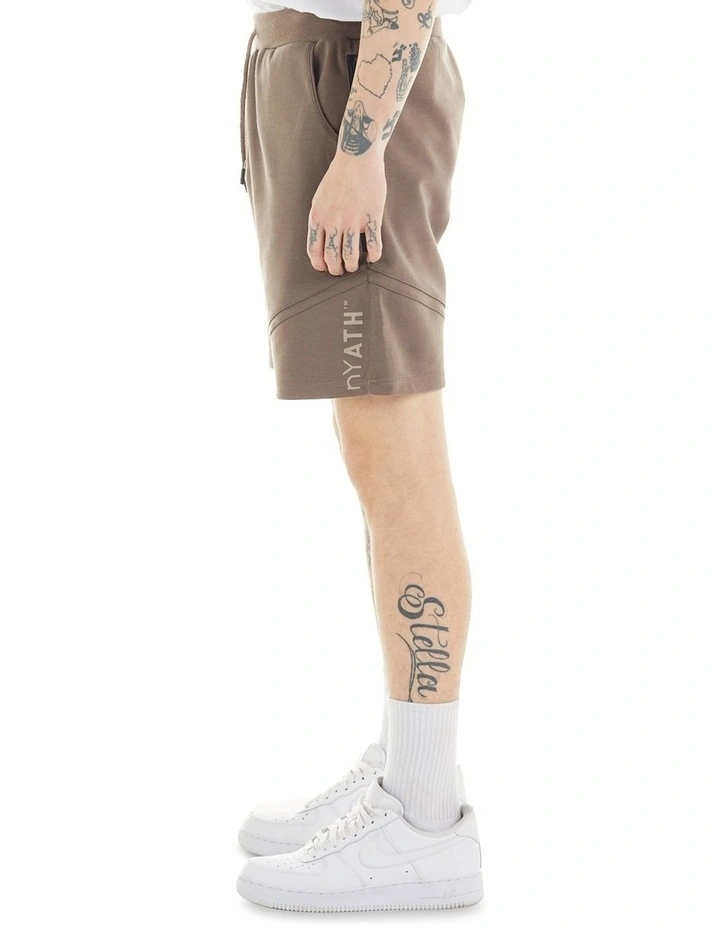 NYATH The Ath Short In Brown - Image 3