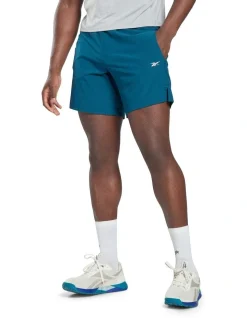 Reebok Ts Strength Short In Green