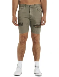 KSCY KS2 Denim Short In Green