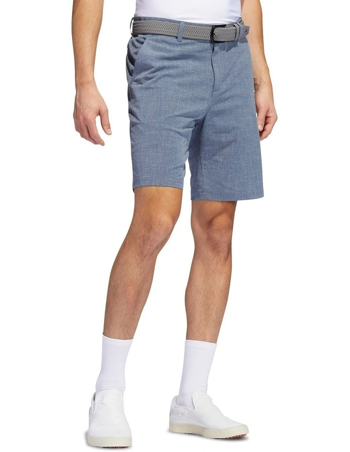 ADIDAS Crosshatch Primegreen Shorts In Navy 1 ADIDAS Crosshatch Primegreen Shorts In Navy