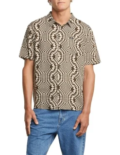 Lee Time Warp Shirt In Brown