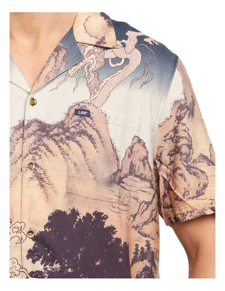 Lee Holiday Shirt In Multi - Image 4