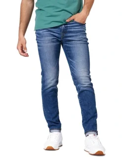 American Eagle Airflex Skinny Jean In Blue