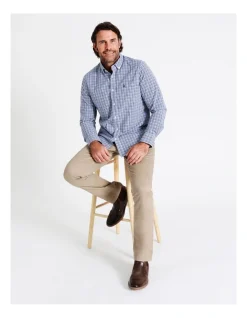 Reserve Turner Long Sleeve Check Shirt In Blue 10 Reserve Turner Long Sleeve Check Shirt In Blue -Nena & Pasadena Sales 956983060 4 720x928