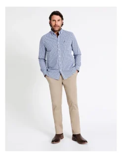Reserve Turner Long Sleeve Check Shirt In Blue 13 Reserve Turner Long Sleeve Check Shirt In Blue -Nena & Pasadena Sales 956983060 7 720x928