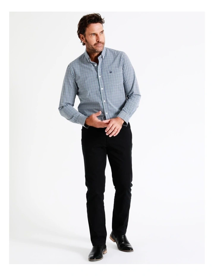 Reserve Turner Long Sleeve Check Shirt In Green 5 Reserve Turner Long Sleeve Check Shirt In Green - Image 5