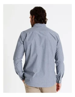 Reserve Harris Long Sleeve Stripe Shirt In Navy 12 Reserve Harris Long Sleeve Stripe Shirt In Navy -Nena & Pasadena Sales 956984320 6 720x928