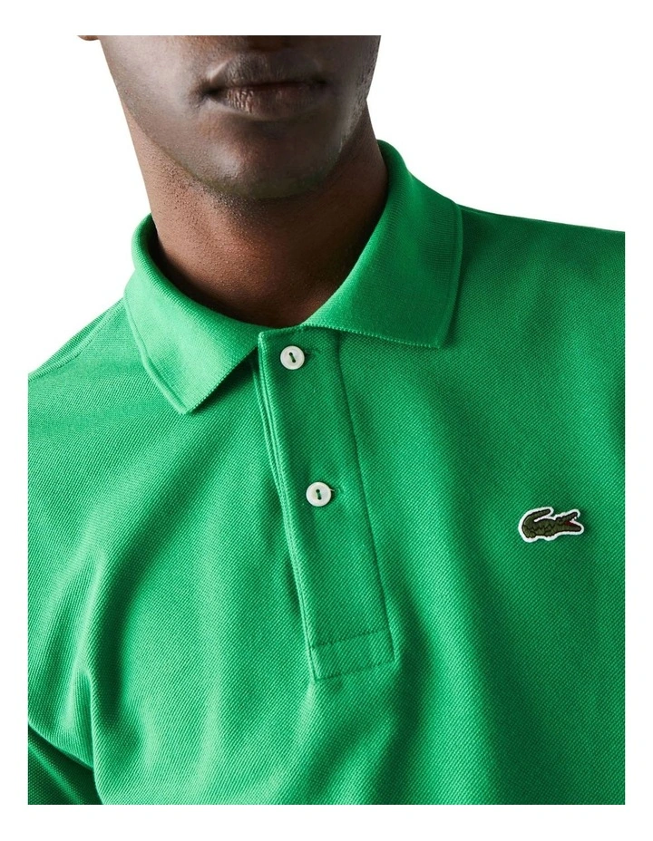 Lacoste Classic Polo In Malachite - Image 3