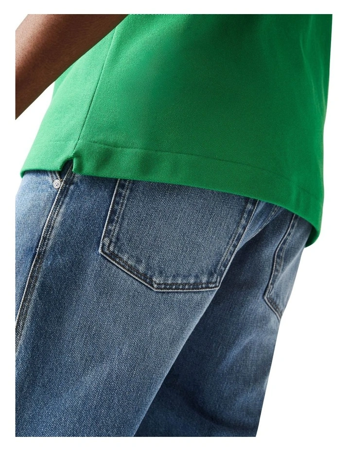 Lacoste Classic Polo In Malachite - Image 4