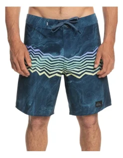 Quiksilver Highlite Arch 19" Boardshort In Insignia Blue